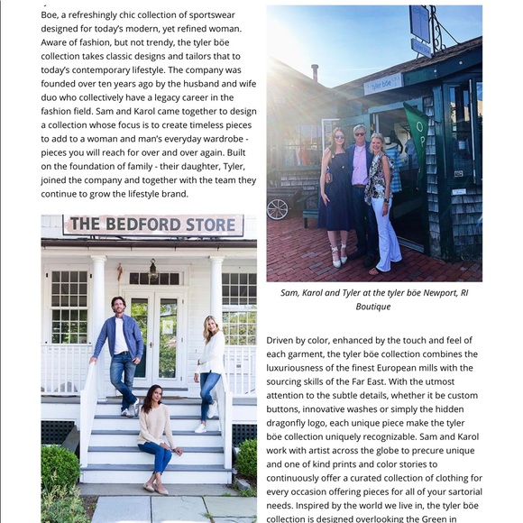 NWT TYLER BOE Nantucket Colorblock Rain Parka - Picture 4 of 4